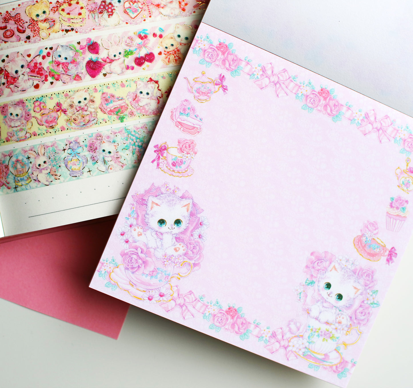 ממו בלוק - Tea time rose